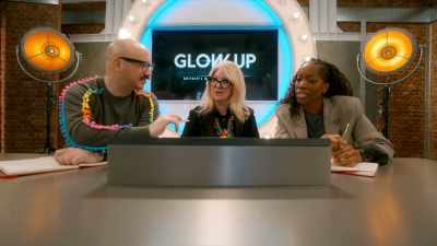 This is not her first time
at the supermarket. - Glow Up: Britain's Next Make-Up Star