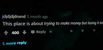 This is not, like, what people
would consider normal, - Gaming Wall St