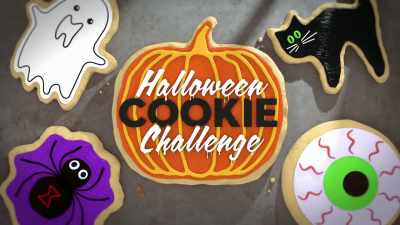 This is not looking good. - Halloween Cookie Challenge
