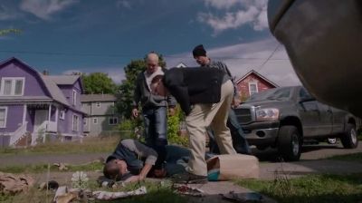 This is not your neighborhood.
It's mine. - Grimm