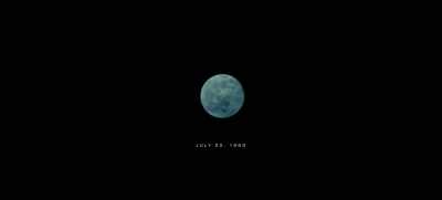 This is of course
the great day for mankind - Apollo 11