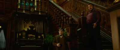 This old hag
is my next-door neighbor, - The House with a Clock in Its Walls