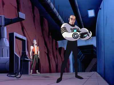 This old shelter's made a good
hideout except for one thing. - Batman Beyond