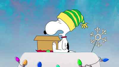 This one also says
you should absolutely not open it until-- - The Snoopy Show