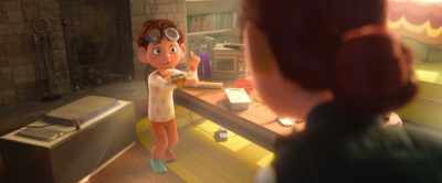 This one can wrap you
in an inflatable hug - Spies in Disguise