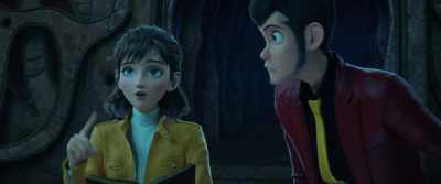This one is easy. It's about
the famous King Gilgamesh. - Lupin III: The First
