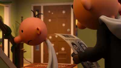 This one here looks
kind of familiar. - Diary of a Wimpy Kid Christmas: Cabin Fever