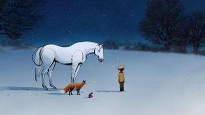 This one here, "The great
illusion," said the mole, - The Boy, the Mole, the Fox and the Horse