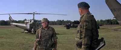 This is one job I don't envy you. - The Green Berets