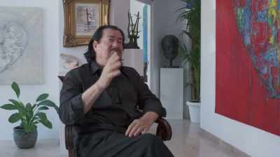 "This one, next to my (indistinct), or Picasso." - Inside the Mind of a Con Artist