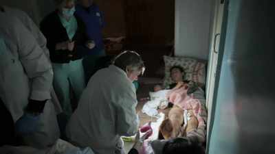 This is one of the boys
who was hit - 20 Days in Mariupol