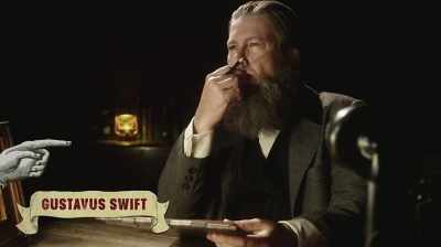 This is one of those
meatpackers, gustavus swift. - Six Degrees with Mike Rowe