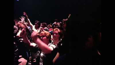 This one person threw three bras on the stage - Duran Duran: There's Something You Should Know