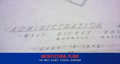This one up here is for a proposed
administration building. - Adventure Thru the Walt Disney Archives