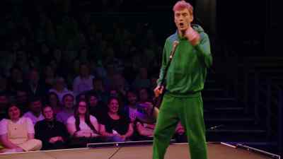 This one's saying he's scared. - James Acaster: Hecklers Welcome