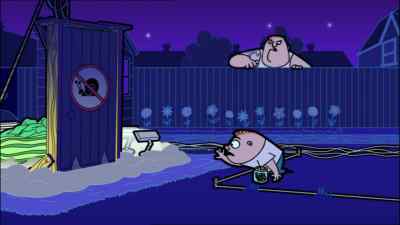 This one's wet, dad. - Mr. Bean: The Animated Series