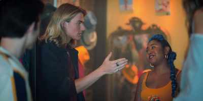This is only
because you said that nice thing about me. - Tall Girl 2