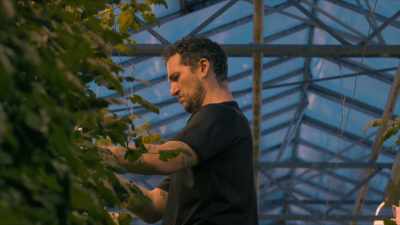 This is only one
of 9 greenhouses, - A Brief History of the Future