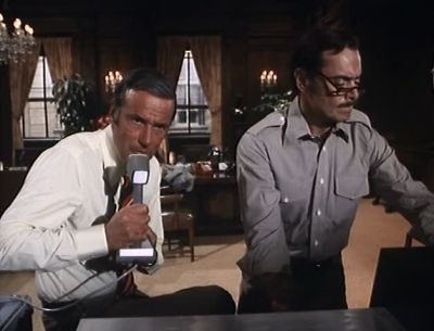 This is Oscar Goldman speaking calling Steve Austin - The Six Million Dollar Man