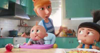 This is our first big day
in Mayflower, - Despicable Me 4