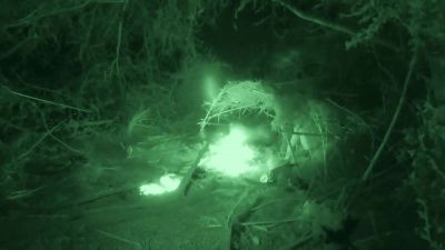      This is our first night
       in our little hut. - Naked and Afraid