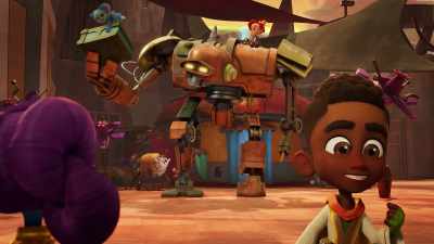 This is our new burrowberry bird friend, - Star Wars: Young Jedi Adventures
