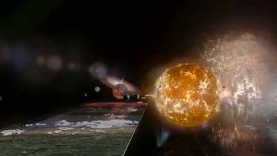 This was our planet nearly
four billion years ago... - Cosmos: Possible Worlds
