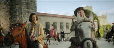 This is our reward for all
the pain we have endured. - The Man Who Killed Don Quixote