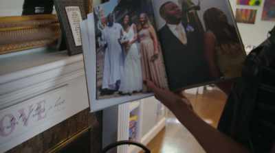 This is our wedding book.
This is my favorite picture - Stockton on My Mind