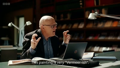 This painting is very "Vermeer-ish." - Close to Vermeer
