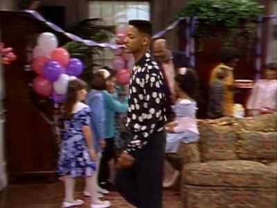 This party has been going on for an hour.
When is Little T gonna get here? - The Fresh Prince of Bel-Air