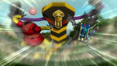 This is perfect, we have a nice catch! - Mazinger Z: Infinity