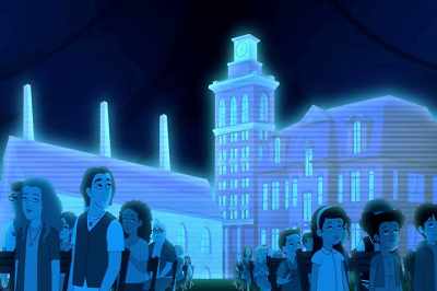 This piece of ice, - The Magic School Bus Rides Again