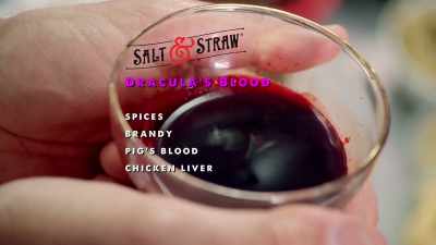 - This is pig's blood?
- "It's a great base." - The World According to Jeff Goldblum