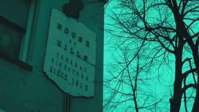 This place could make a preacher cuss. - Living for the Dead