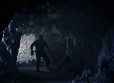 This place is crawling
with them big apes. - Invaders from Mars