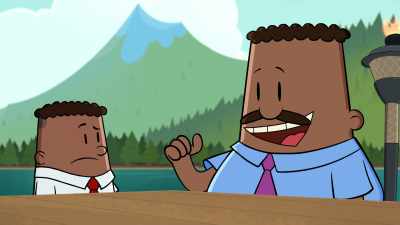 This place has parasailing,
Wavezoomers, beds, everything! - The Epic Tales of Captain Underpants