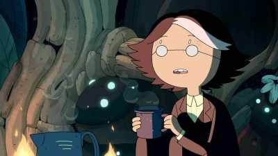 This place reminds
me of a forest - Adventure Time: Fionna & Cake