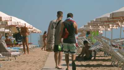 This place is where ordinary
Italians come to play - Stanley Tucci: Searching for Italy