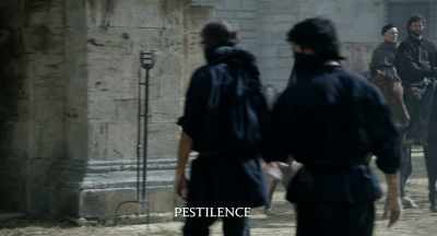This plague is God's anger
at Florence's sins. - Medici: Masters of Florence