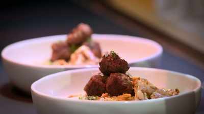 This plating is
absolutely incredible." - Secret Chef
