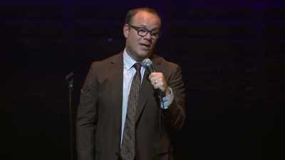 This poor woman
has watched me walk - Tom Papa: Human Mule