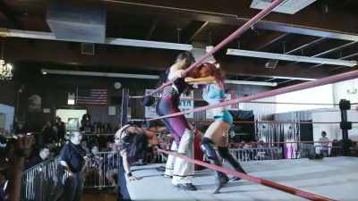 This is pro wrestling
with female athletes. - The Wrestlers