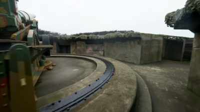 This is probably one of the more
formidable batteries - Secret Nazi Ruins