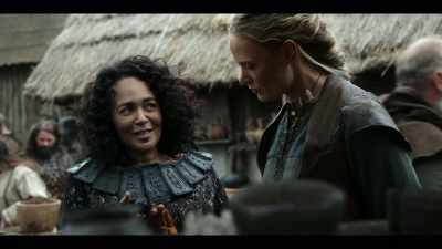 This is probably taken
from the tree outside Odin's temple. - Vikings: Valhalla
