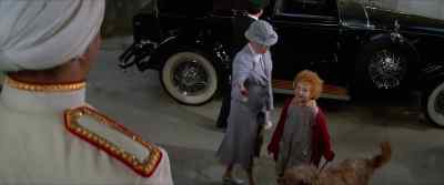 This is Punjab. He and the Asp
are Mr. Warbucks' bodyguards. - Annie