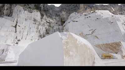 This pure, white marble was used - The History of Home Narrated by Nick Offerman