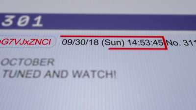 This Q post came on
September 30th - Q: Into the Storm