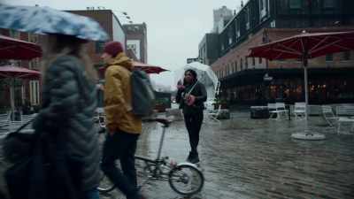 This rain, to me, kind of represents - The Stroll