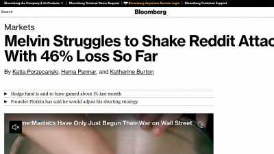 This really emboldensthe
WallStreetBets crowd. - Diamond Hands: The Legend of WallStreetBets
